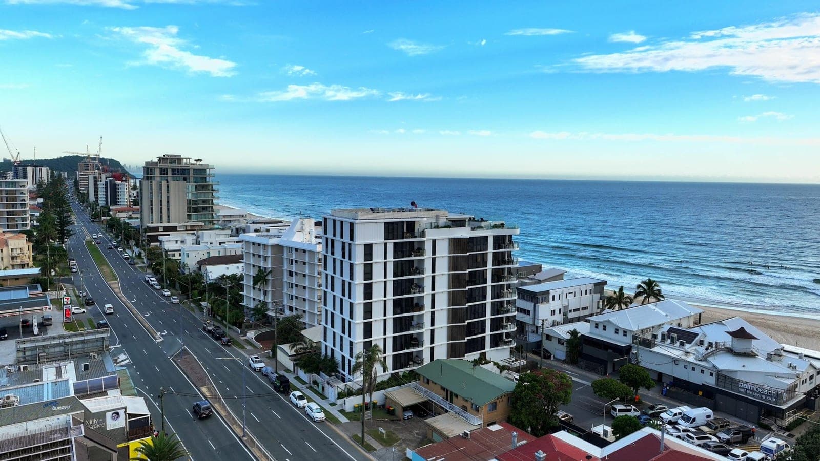 View from Residence 1001, looking left 15°