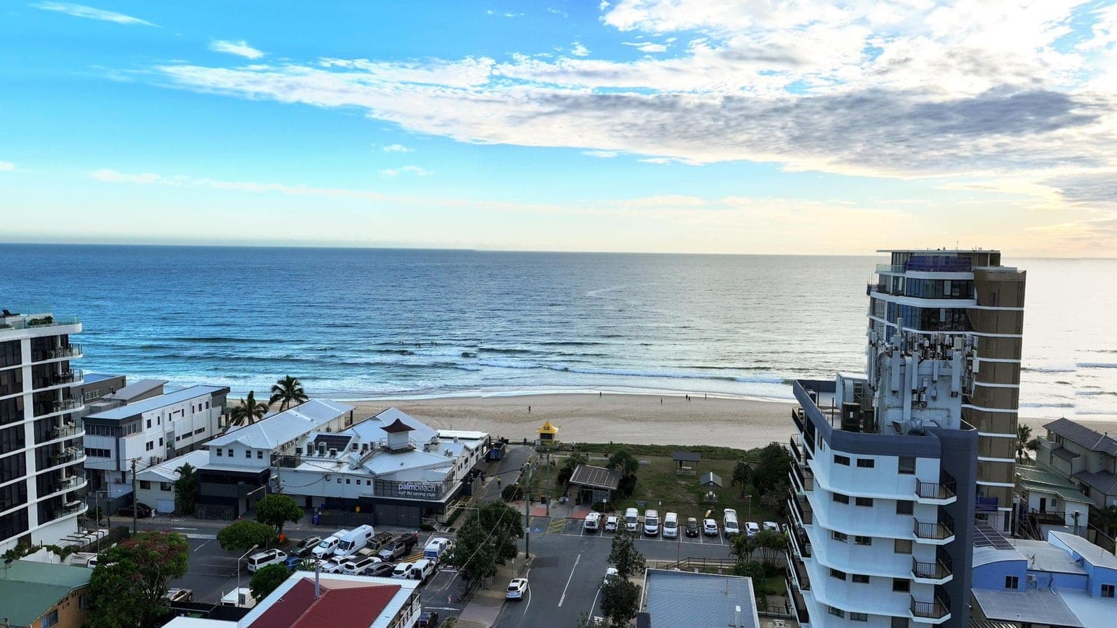 View from Residence 1001, looking right 30°