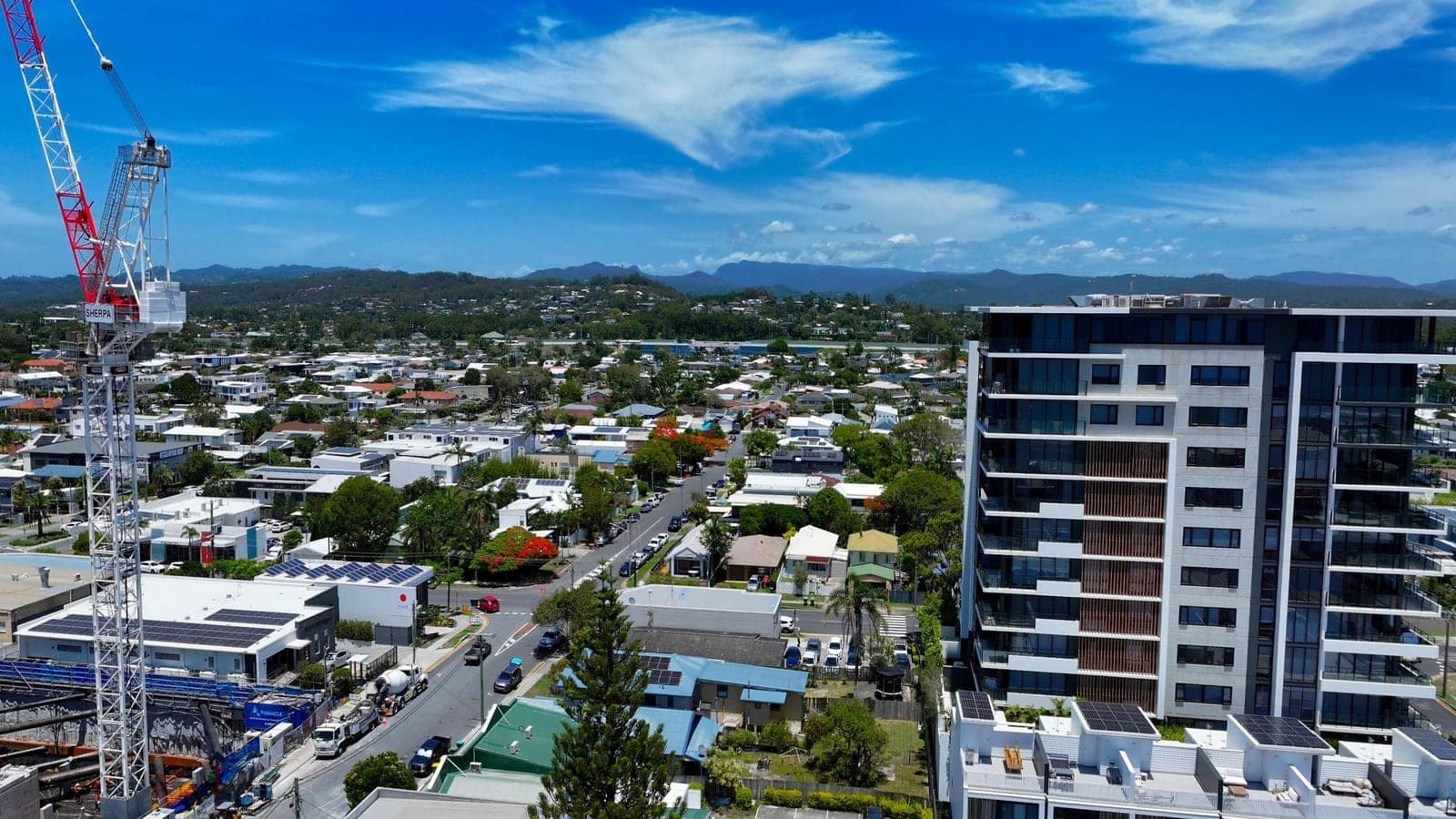 View from Residence 1107, centre outlook