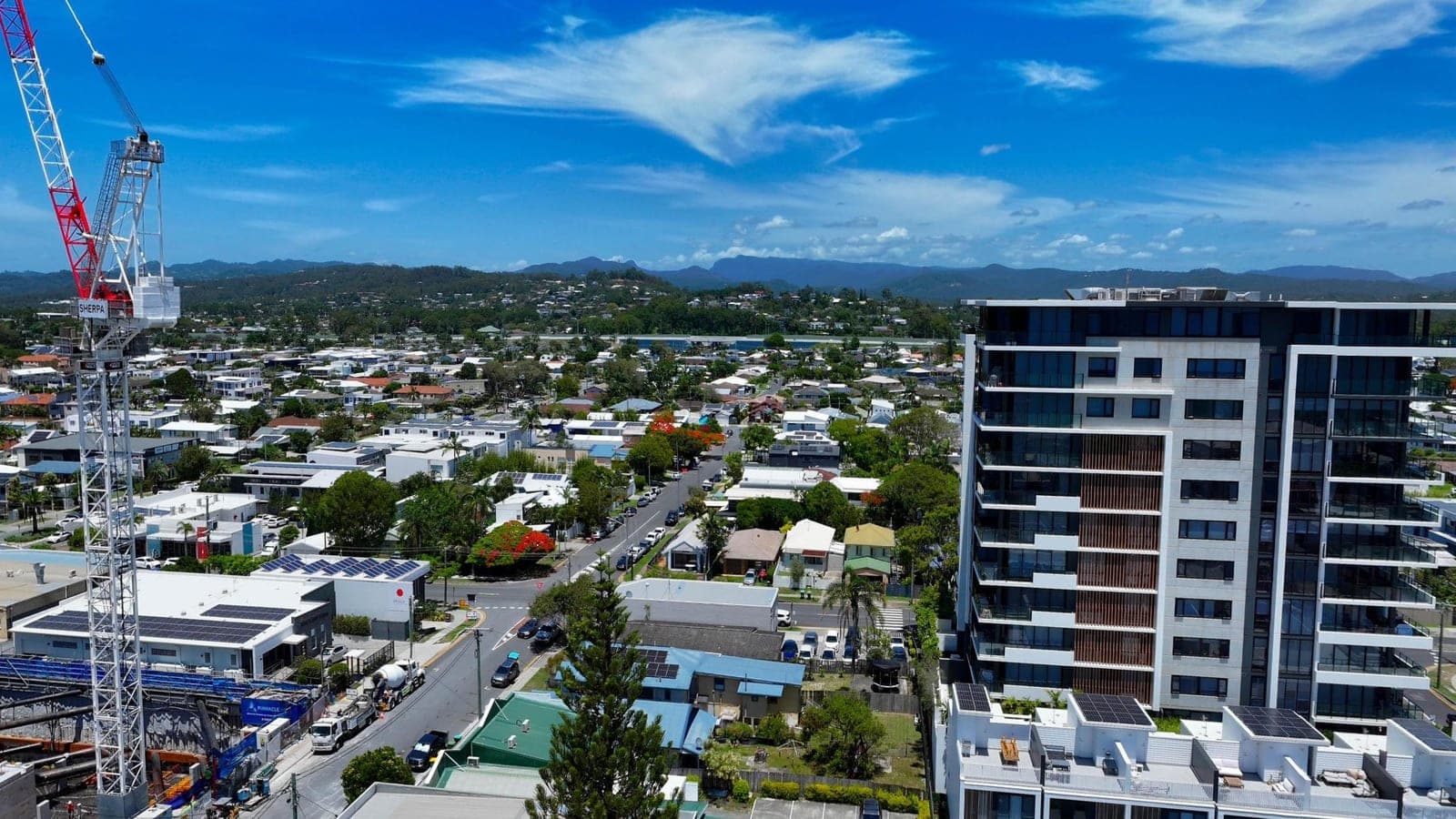 View from Residence 1207, centre outlook