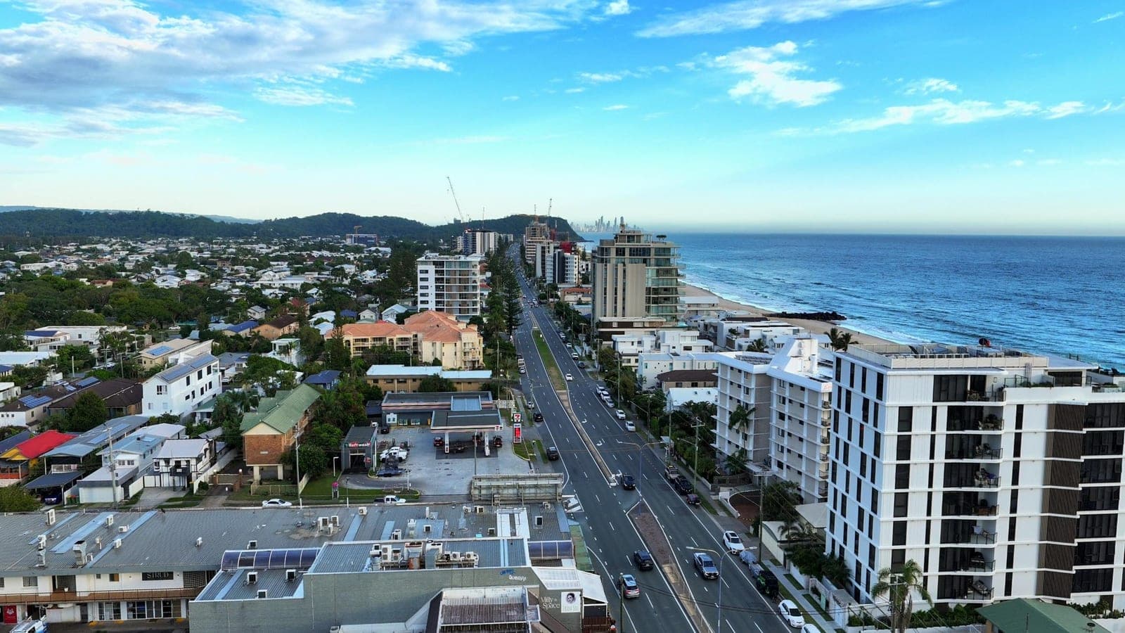 View from Residence 1301, centre outlook