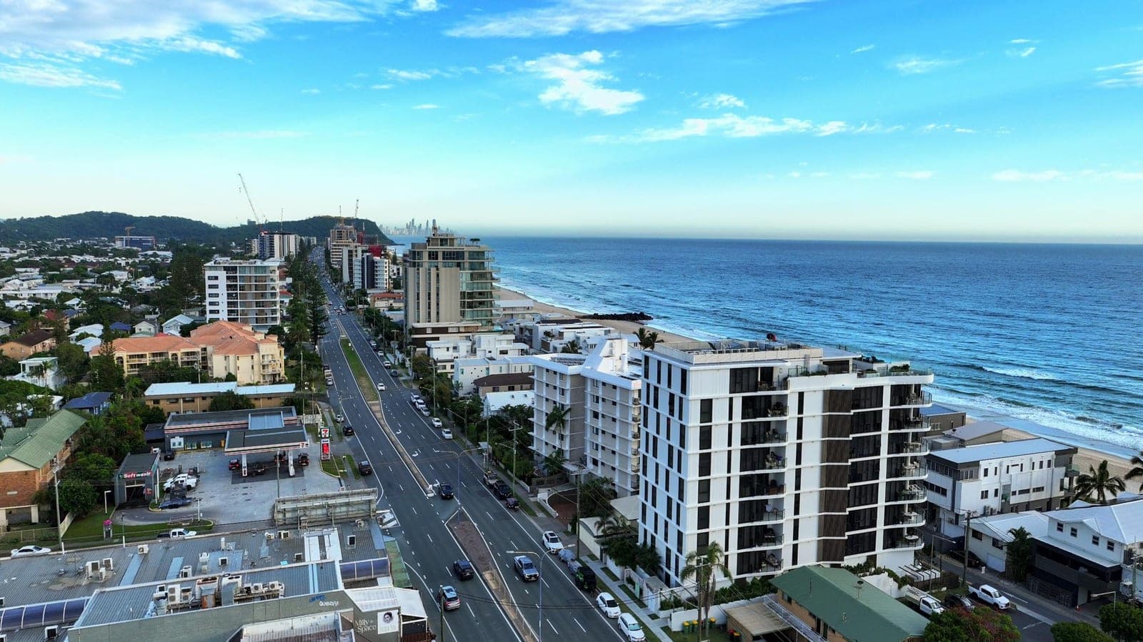 View from Residence 1301, looking right 15°