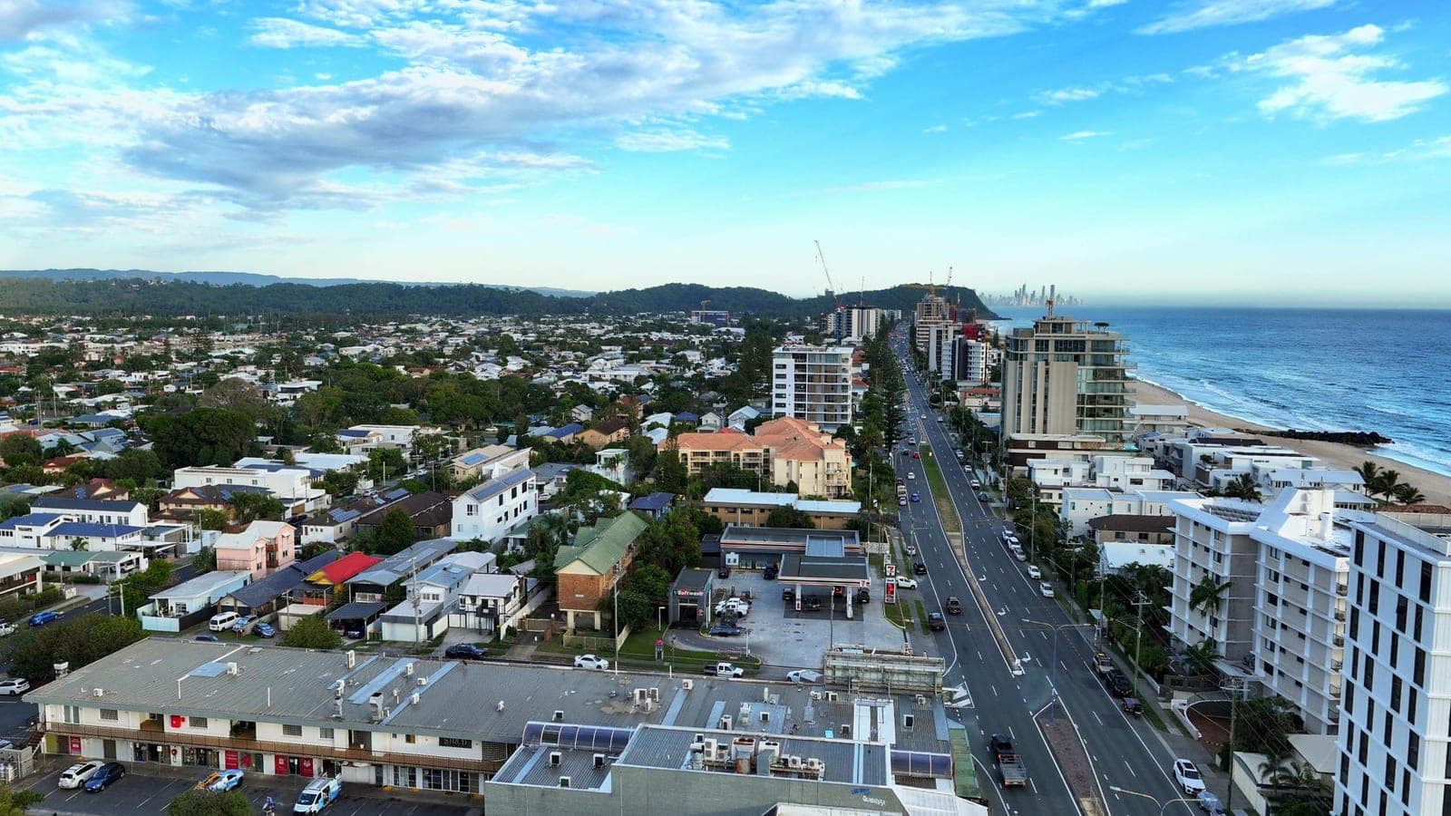 View from Residence 1401, looking left 15°