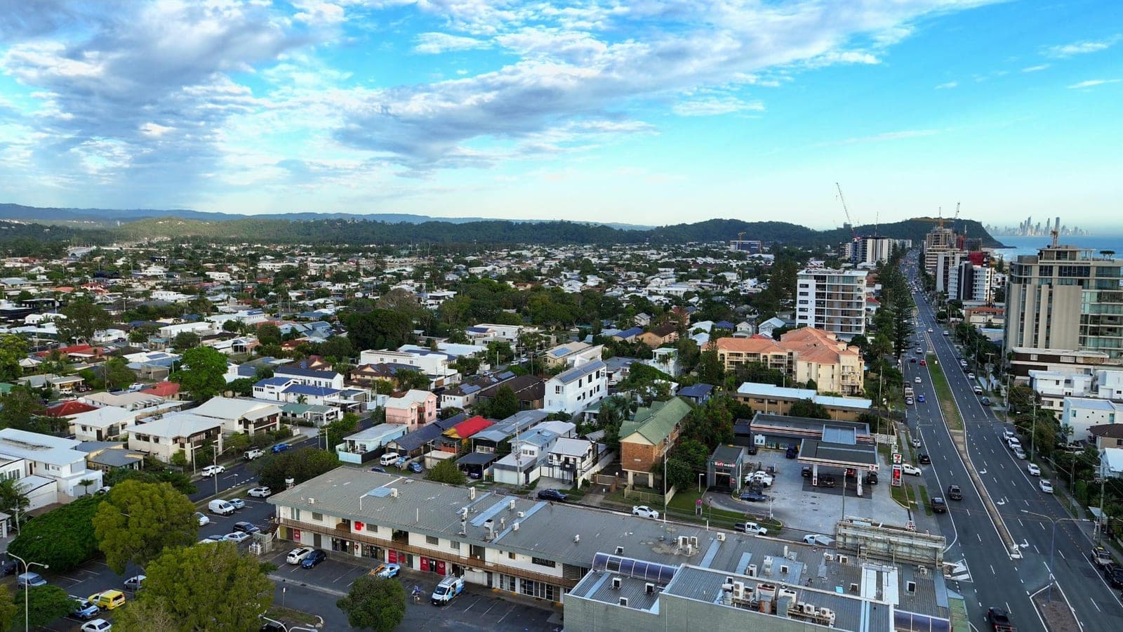 View from Residence 1401, looking left 30°