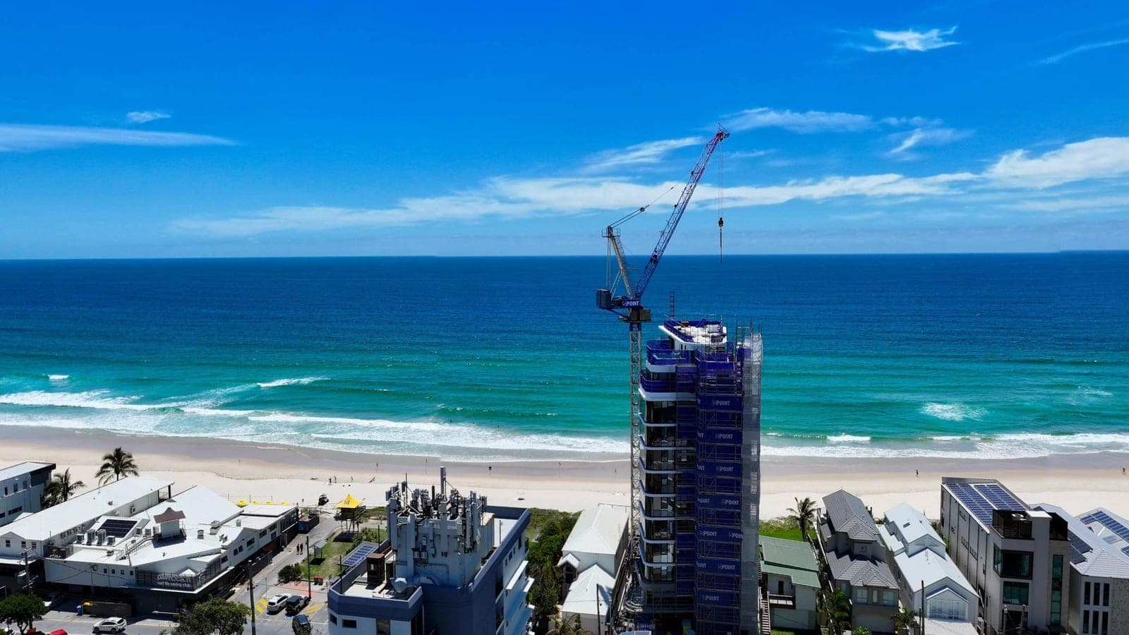 View from Residence 1503, looking left 15°