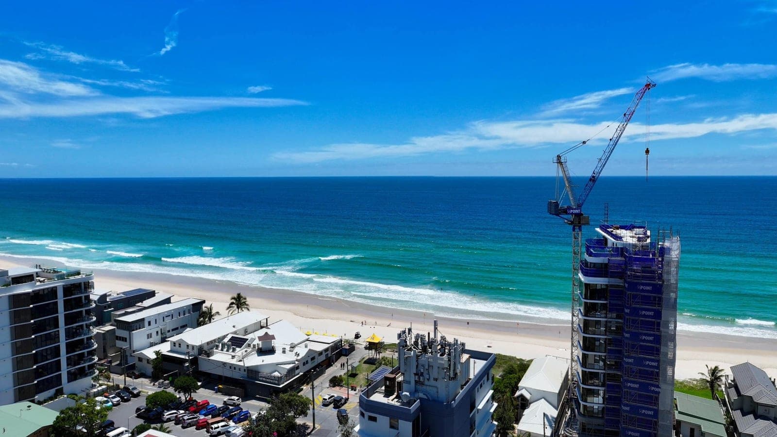 View from Residence 1503, looking left 30°