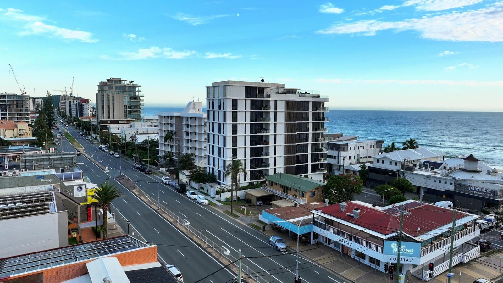 View from Residence 601, looking left 15°
