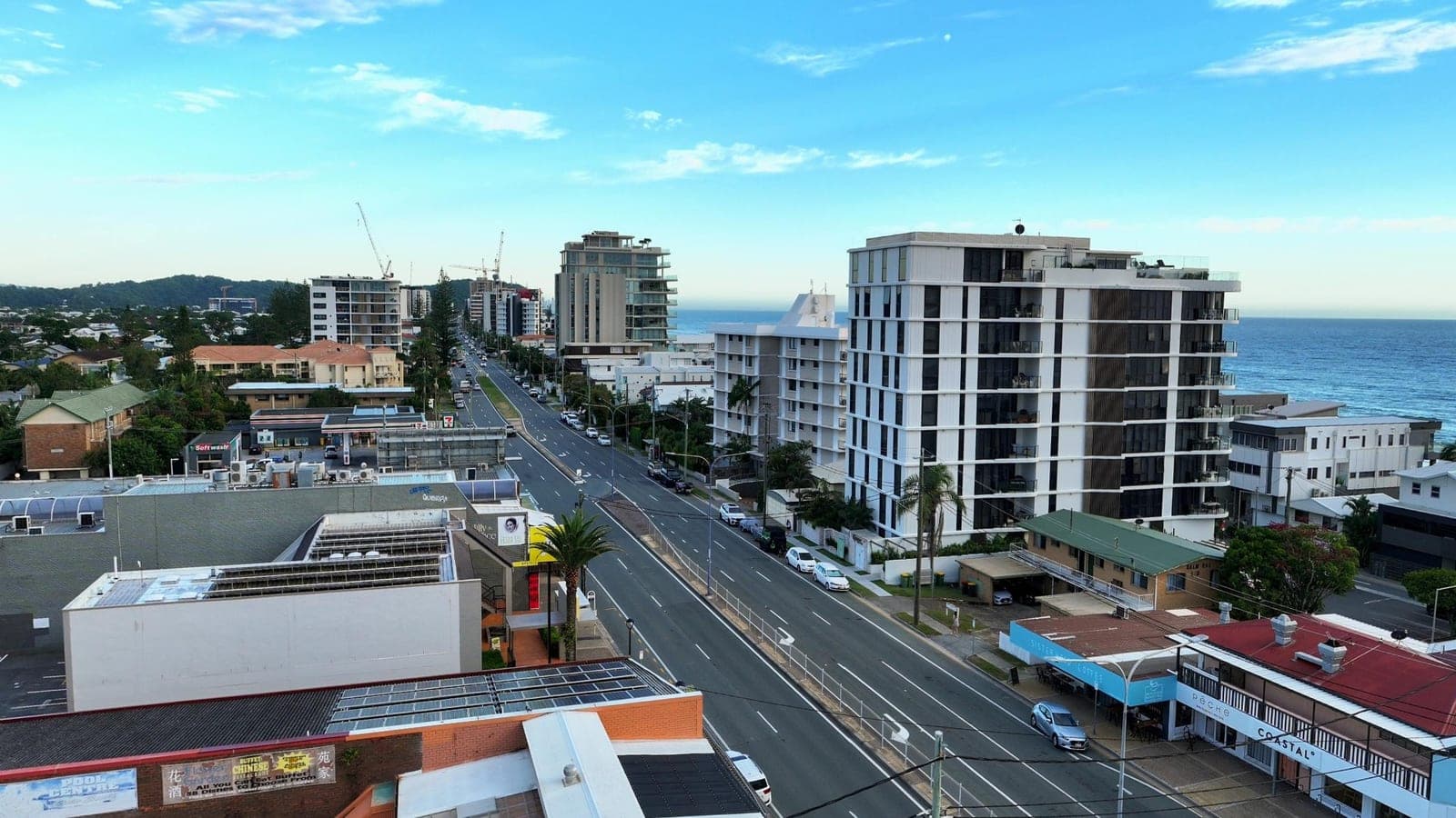 View from Residence 601, looking left 30°