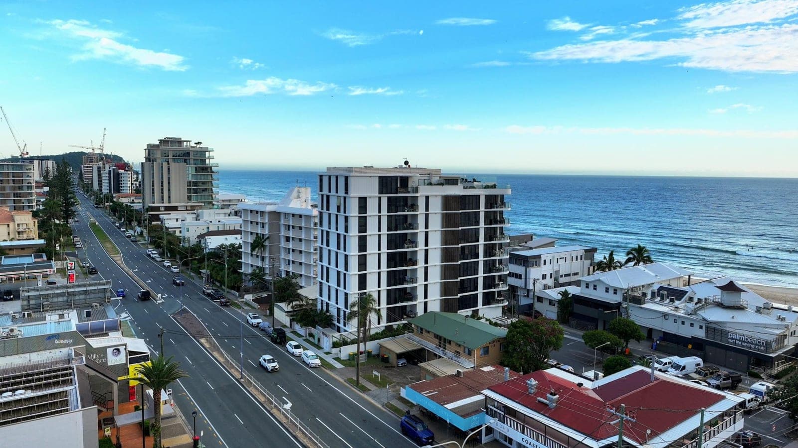 View from Residence 801, looking left 15°
