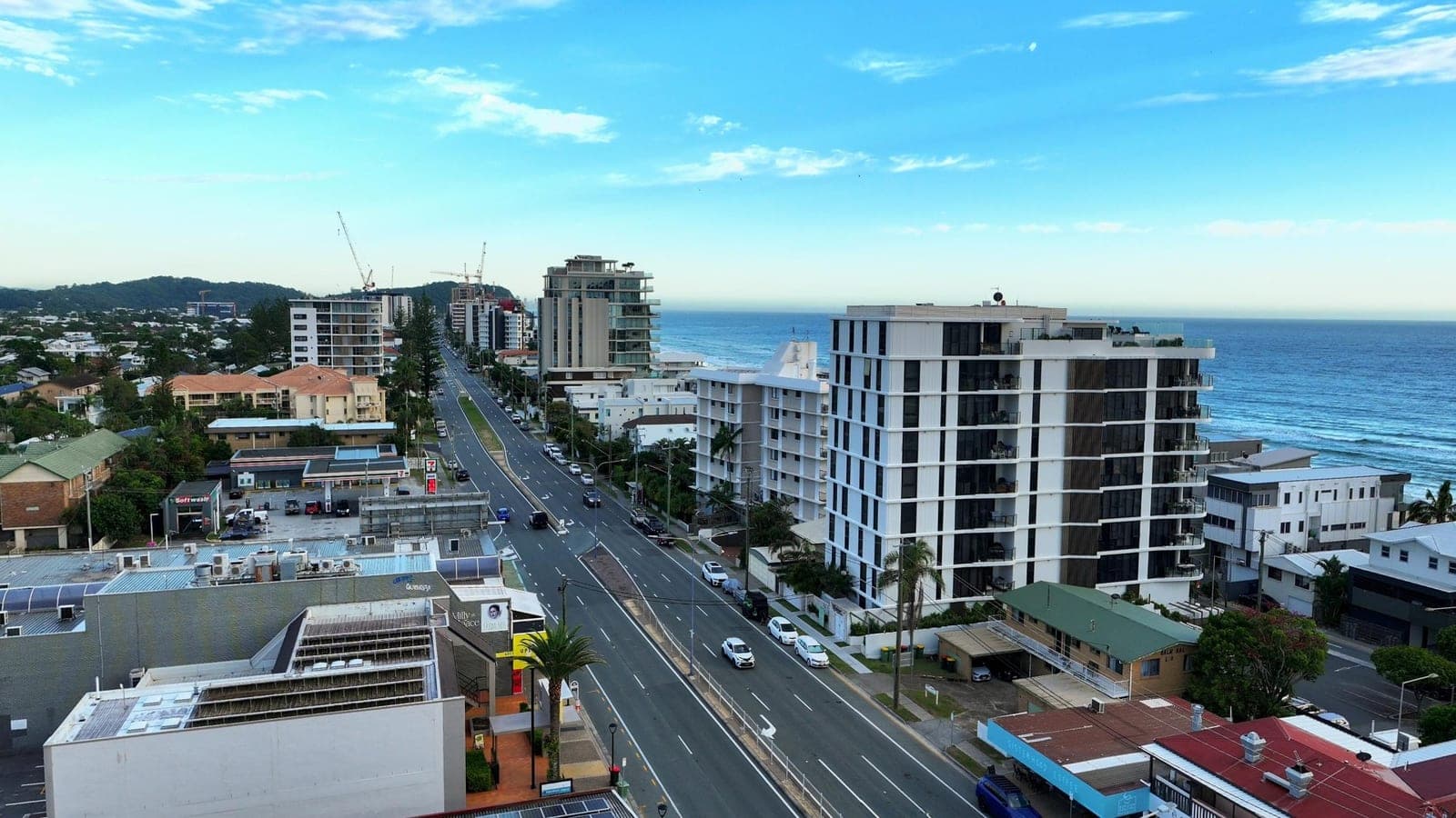 View from Residence 801, looking left 30°