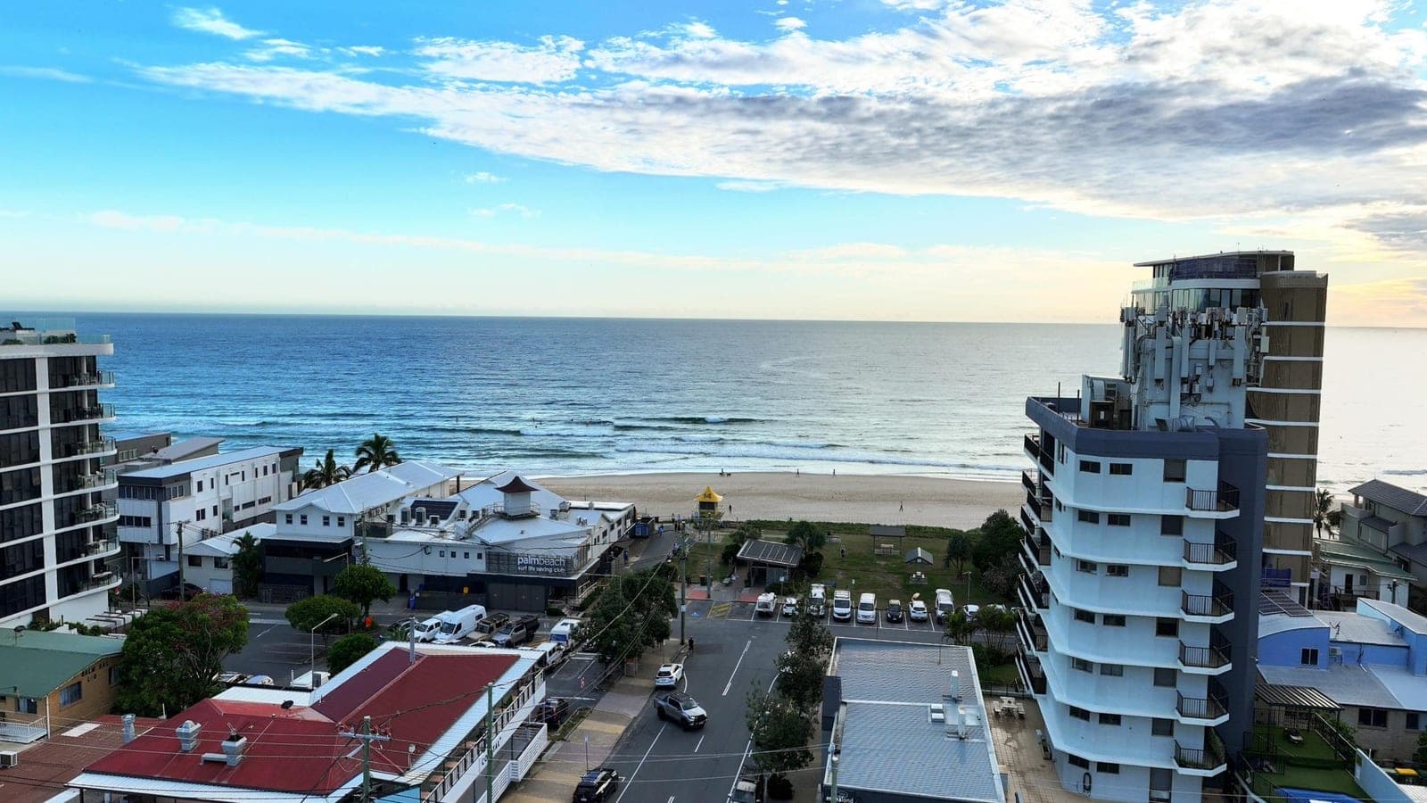 View from Residence 801, looking right 30°