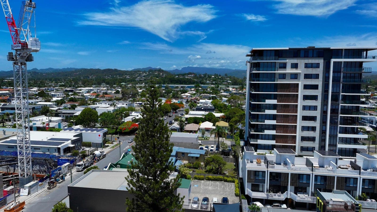 View from Residence 807, centre outlook
